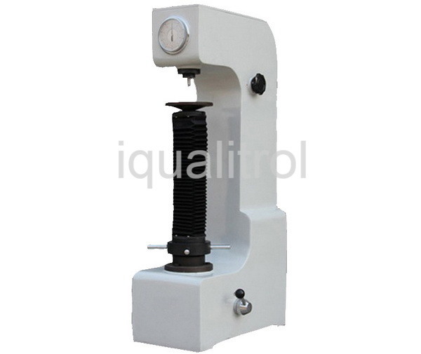 Quality 0.5HR Resolution Manual Loading Rockwell Hardness Testing Machine Max Vertical Space 400mm wholesale