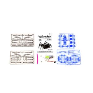 Blue Intelligent Spider Robot DIY Educational Toys For Kids