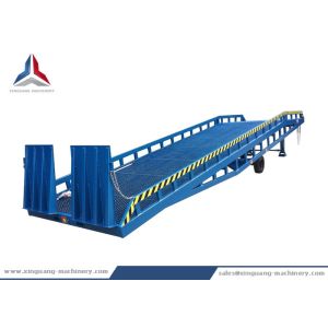 12 Tons Mobile Movable Hydraulic Dock Loading Ramp for Container