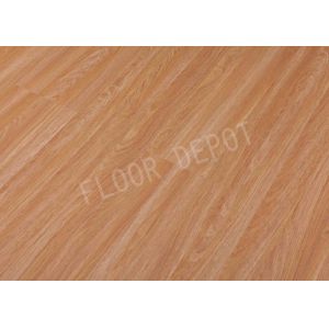 Cheap Cherry Color 12mm HDF Laminate Flooring Carb2 V Groove EIR Embossed Surface for sale