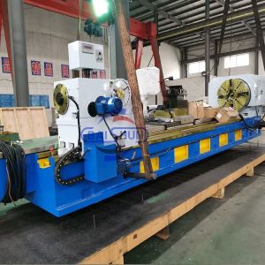 Big Bore Lathe Manufacturer Horizontal Roller Processing CNC Roll Turning Lathe