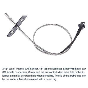 Pit Boss RTD Temperature Probe Sensor Replacement for P7 Series Smokers and Wood