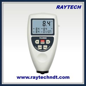 Memory Function Coating Thickness Gauge, NDT Paint Dry Film Thickness Meter TG