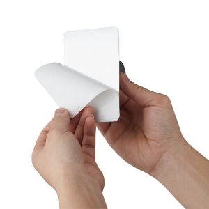 Self Adhesive Adjustable Chrome Wall Mounted Shower Handset Holder