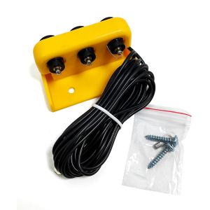 L Shaped Yellow Grounding Socket EPA Equipment Component