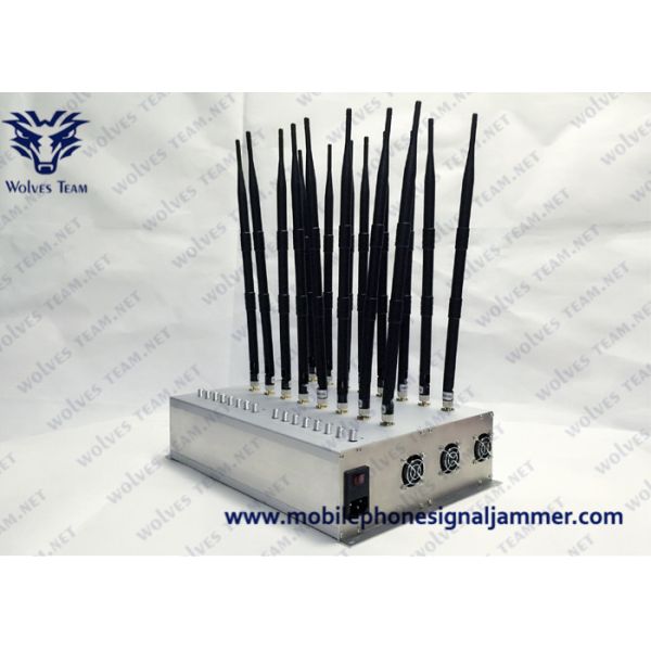 Quality Multi-Band All Frequency 2G 3G 4G LTE 4G Wimax Phone Blocker WiFi GPS VHF UHF  Signal Jammer wholesale