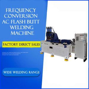 China Lampshade Ring Wire Butt Welder Butt Welding Equipment  Low Frequency on sale