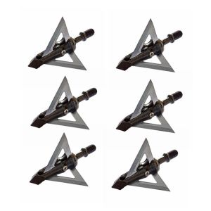 100 Grain 3blade Hunting Archery Broadhead Field Point Arrow Tips Fixing Type