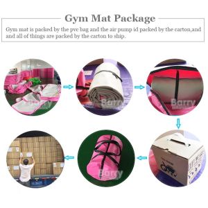 DWF 1.2mm Plato Inflatable Gymnastics Air Track Tumbling Gym Mat