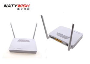 Cheap Lightweight GPON ONU Router , Single Fiber GPON WiFi Router Compatible With HUAWEI OLT for sale