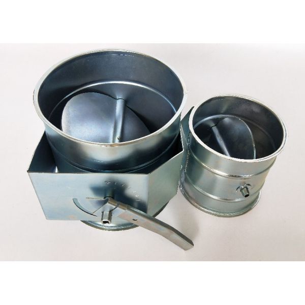 Quality Galvanized Steel Manual Air Backdraft Valve For Ductwork System wholesale