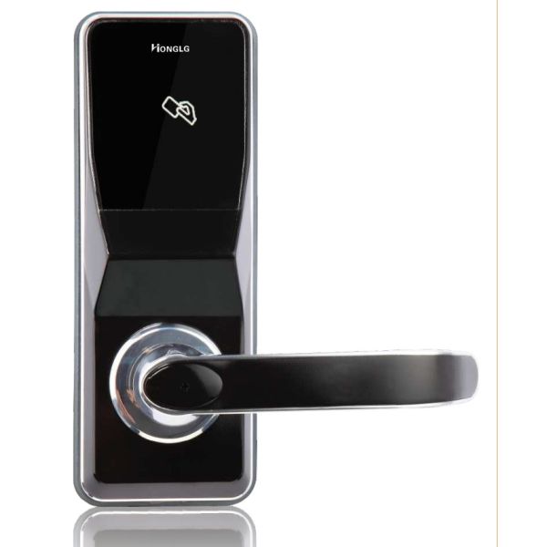 Quality Manual RFID Electronic Door Lock , Zinc Alloy Smart Card Hotel Lock wholesale
