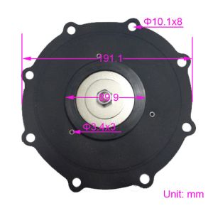 ASCO Pulse Valve Diaphragm C113928 Nitrile/Buna Or Viton Material 3"Inch SCXE353