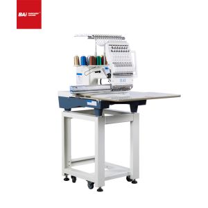 Textile Single Head Embroidery Machines BAI 500mm 15 Needles
