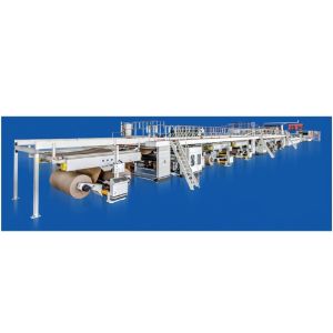 3 ply 5 ply carton box corrugated cardboard production line for customer