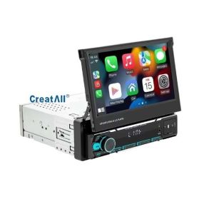 Creatall 7-Inch Wireless Universal Car MP5 Player Telescopic Single Spindle