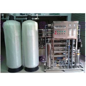Drinkable 3000lph Reverse Osmosis Water Treatment Machine FRP Filter Tank