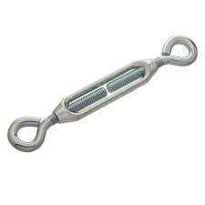 ISO 0.25 X 4" Galvanized Heavy Duty Turnbuckle