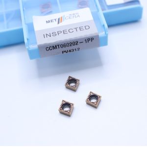 Internal Turning Carbide Cutting Tool CCMT060202-1PP with Fracture Resistance