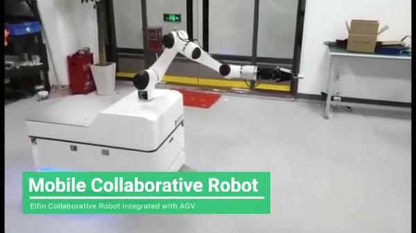 6 Axis Arm Robot Han's Star Mobile Platform Handling Robot Cobot as Programmable