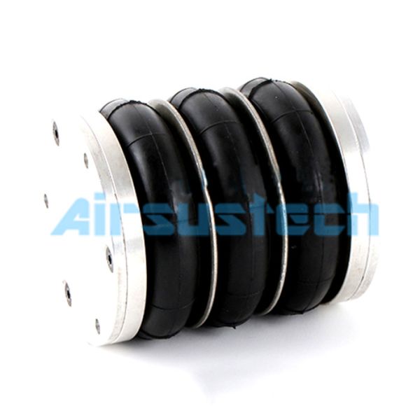 Quality Contitech FT 22-6 DI CR Durability Rubber Steel Air Springs 1/4 NPTF Fitting 80-140 MM Stroke wholesale