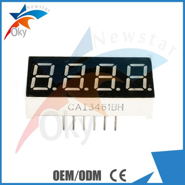 Quality 4-Digit 0.56" 7-Segment Color Electronic Components Red LED Display Common Anode Module wholesale