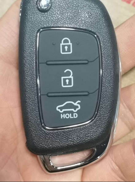 Remote 3 Button Hyundai Car Key 433MHz FCC ID OKA-868T For 2012 Hyundai Elantra
