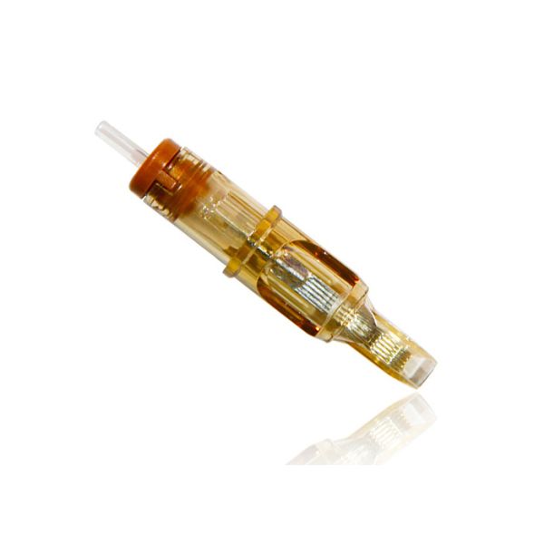 20Pcs/Box Yellow Cartridge Tattoo Eyebrow Permanent Makeup Needles