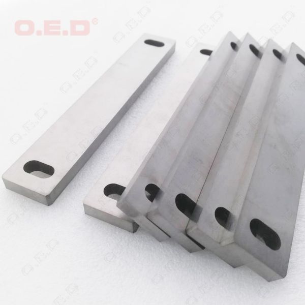 Quality Ground Sliding Tungsten Carbide Strips Length 110mm With Holes ​ wholesale