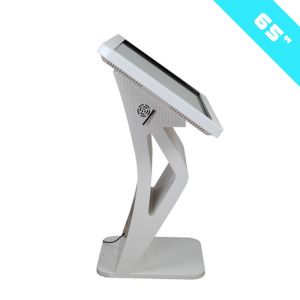 Self Service Convenience Interactive Touch Screen 65inch Lcd Touch Monitor For