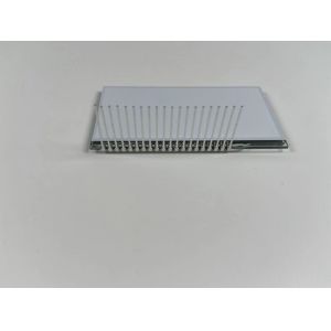 Transmissive Customized Lcd Monochrome Display 6 Digit 3.6V