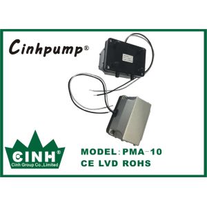 China Aluminium Grey And Black Color Micro Air Pump 12v Corrosion Resistance on sale