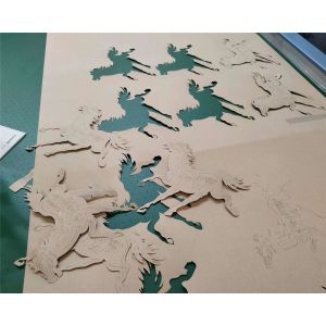 1200*900 Thin PVC Sheet Paper Pattern Flatbed Cutter CAD Apparel Cutter Plotter