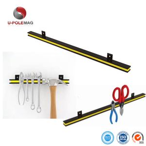 Magnetic Tool Rack for Tools Composite Ferrite Magnet and Expedited Sample Lead