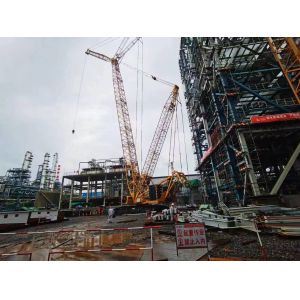 2021 400t XCMG Heavy Crawler Crane Main Boom 84m Counterweight 400t