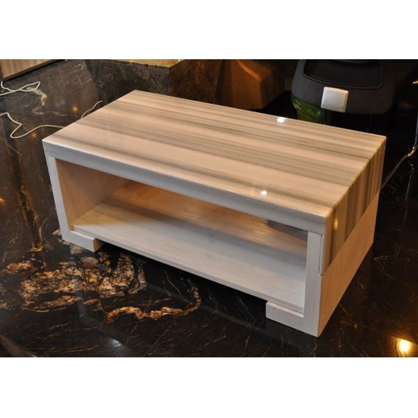 Quality Marmara Marble Stone Countertops Straight Veins Pattern White Grey Color wholesale