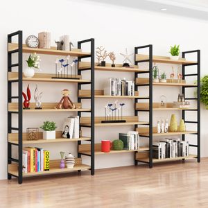 LH Iron And Wood Shelves