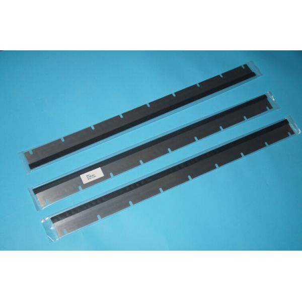 Quality SM74 wash up blade,SM74 machine Rubber washup blade,good quality,9 slots, 822*57*0.5mm wholesale