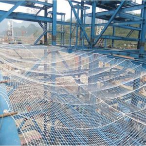 UV-Stablized high tenacity fall arrest net horizontal safety net
