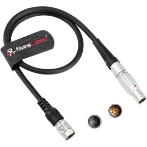 Cheap Alvin's Cables Teradek RT MK3.1 Run Stop Cable for ARRI Alexa Mini, Hirose 4 Pin to EXT 7 Pin RS Cable 60CM| 23.6inches for sale