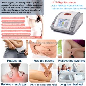 Waterproof Infrared Pressotherapy Machine Lymphatic Drainage with US Plugs