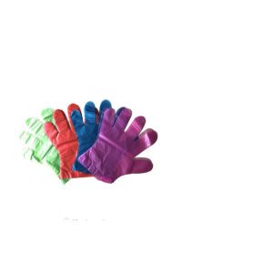 Polyethylene Disposable Plastic Hand Gloves Customzied Color For Food Serving