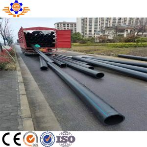 HDPE Plastic Single Screw PE Extruder Machine Polyethylene Gas Pipe