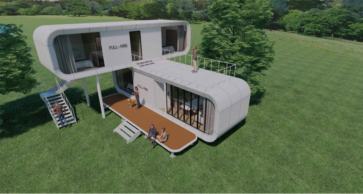 Scenic Area Base Space Room Apple Cabin Square Creative Mobile Room Homestay