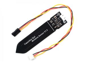 Cheap DC 3.3-5.5V Capacitive Soil Moisture Sensor Corrosion Resistant with Gravity 3-Pin Interface for sale