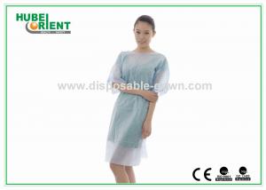 China Long Sleeves Nonwoven Disposable Isolation Gowns on sale