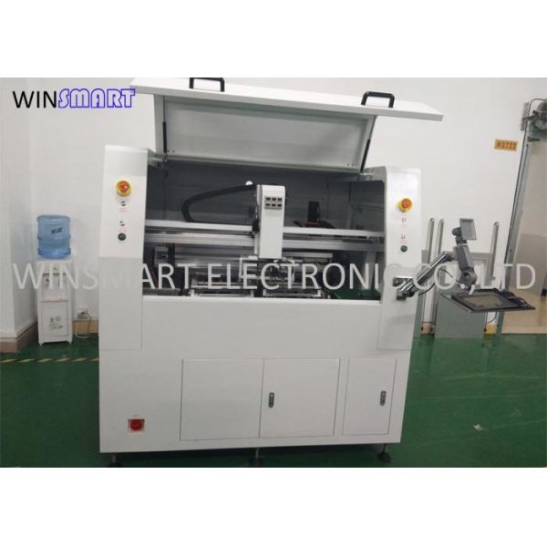Quality CE Split PLC Control Inline PCB Router Machine For With 2 Tables wholesale