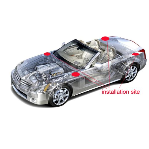 Universal Replacement Car Antenna , Vehicle Radio Antenna Black Color