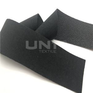 Black Garments Accessories High Elasticity PA Coating 3.5cm Width OEKO