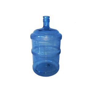 China No Handle 5 Gallon PC Bottle For 5 Gallon Bottled Water Round Body Founded on sale